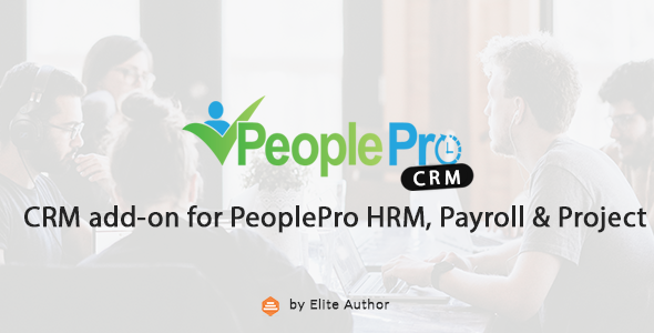 CRM add-on for PeoplePro HRM, Payroll & Project Management