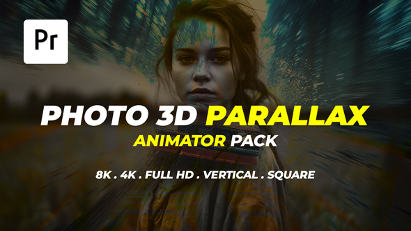 Photo 3D Parallax Animator Pack
