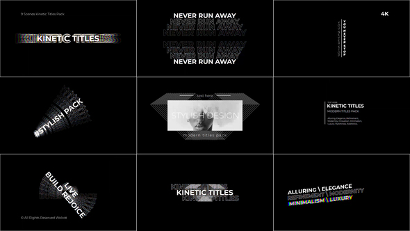 Kinetic Titles 2.0 | FCPX alt