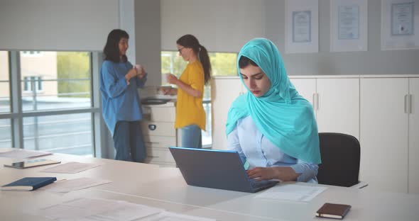 Colleagues Bullying Female Muslim Employee at Office