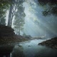 Calm River in a Forest looped HD - VideoHive Item for Sale