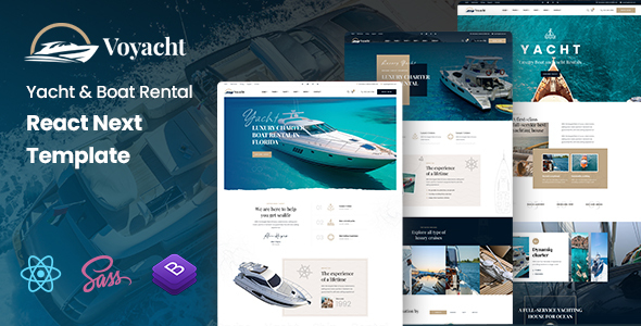 Voyacht - Yacht and Boat Rental React