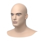 Natural Male Head 01 Base Mesh - 3DOcean Item for Sale