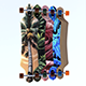 Longboard Photoshop Editable Skateboard 3D Model - 3DOcean Item for Sale