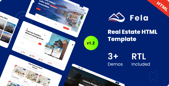 Fela - Real Estate Bootstrap 5 Template