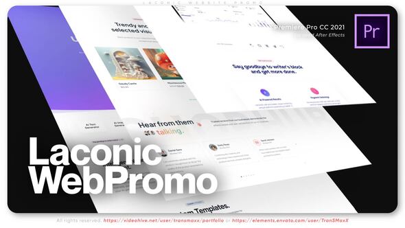 Laconic Website Promo