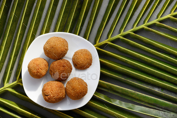 Authentic Sri Lankan cutlets snack street foods, short eats