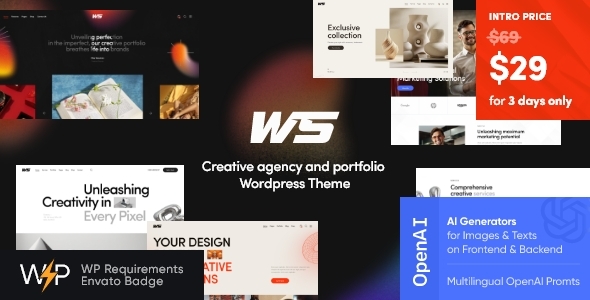 Wabi-Sabi — Creative Agency and PortfolioTheme