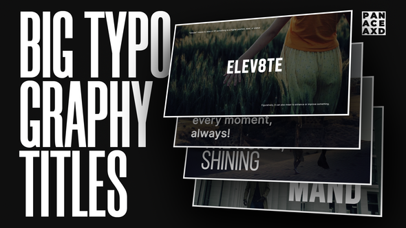 Big Typography Titles // FCP