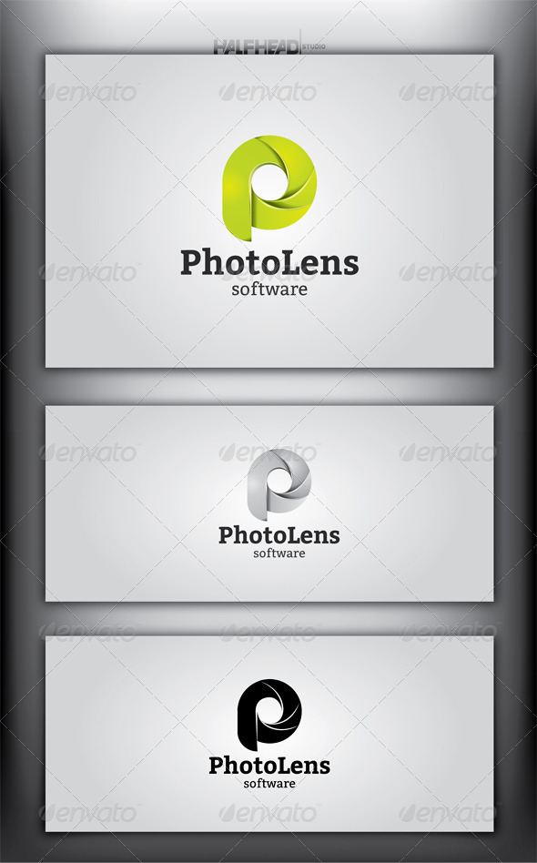 PhotoLens Logo Template