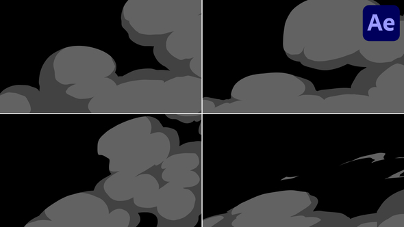 Fast Cartoon Smoke | After Effects alt