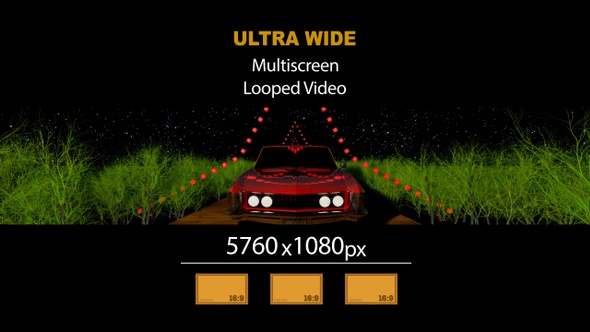 Ultra Wide HD Car Drive 02