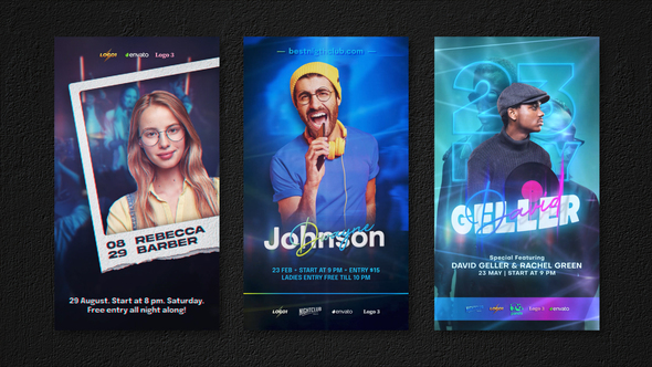 Instagram Reels Event Party Flyers. Part 6 alt