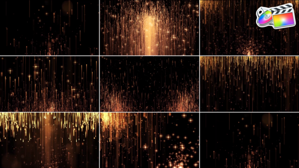 Gold Collection Backgrounds for FCPX alt