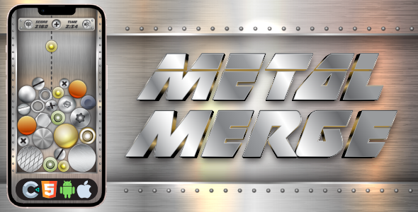 Metal Merge - Nuts & Bolts HTML5 Game,Construct 3