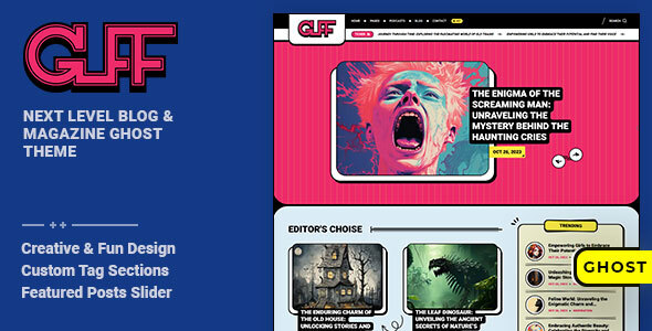 Guff - Blog & Magazine Ghost Theme