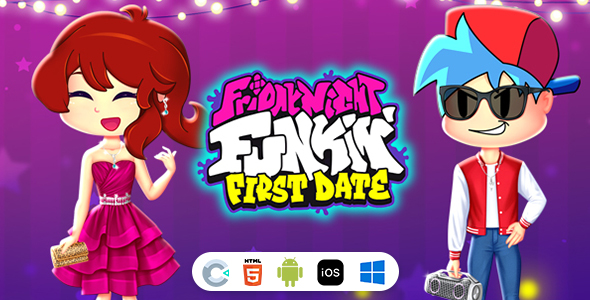 Friday Night Funkin: First Date [ Construct 3 , HTML5 ]