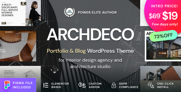 Archdeco - Architecture & Interior Design Agency PortfolioTheme
