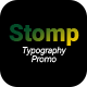 Stomp Typography Promo - VideoHive Item for Sale