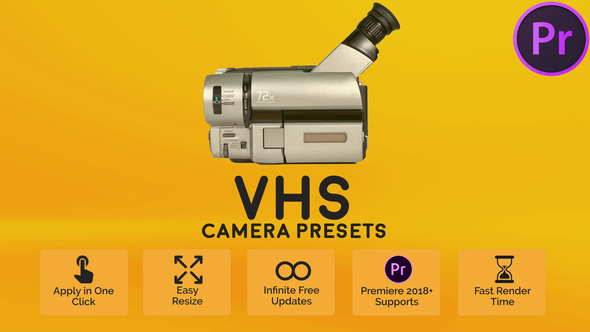 VHS Camera Presets for Premiere Pro