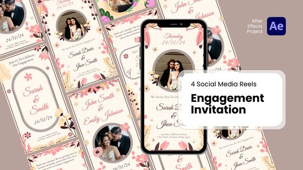 Social Media Reels - Engagement Invitation After Effect Templates