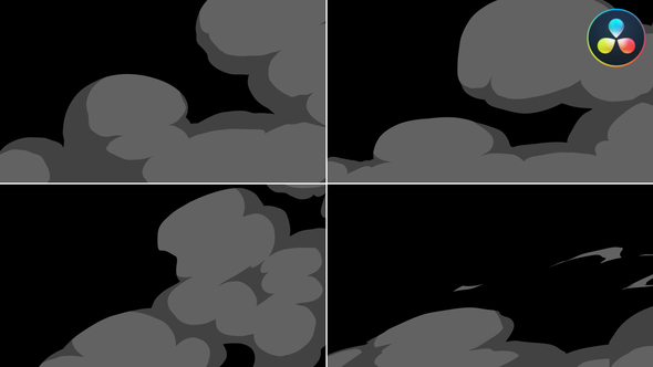 Fast Cartoon Smoke | DaVinci Resolve
