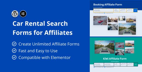 Car Rental Search Forms for Affiliates