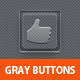 Gray Buttons Collection - GraphicRiver Item for Sale