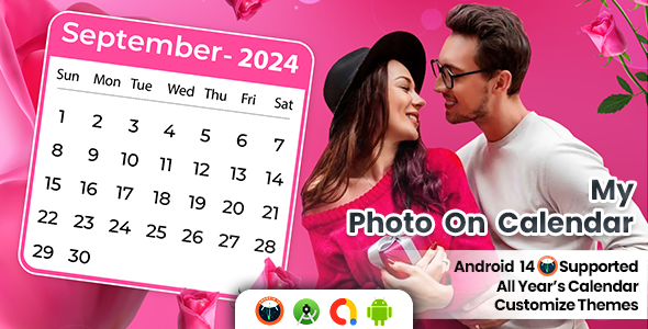 My Photo On Calendar, Calendar Photo Editor, Calendar Photo Frame, Photo Calendar