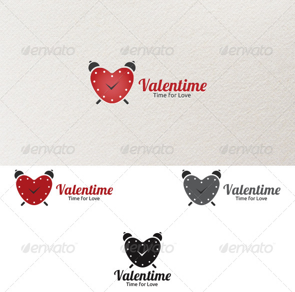 Valentime - Logo Template