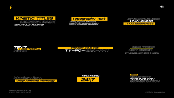 Modern Titles 5,0 | After Effects