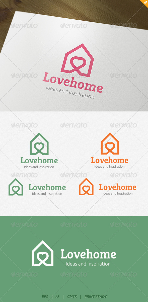 Love house Logo