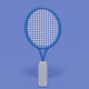 Cartoon Tennis Racket. - 3DOcean Item for Sale
