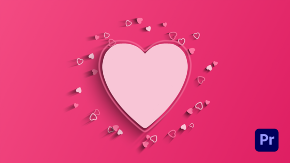 Love Heart Logo Reveal