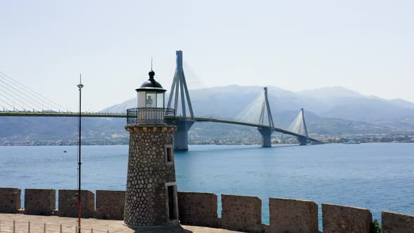 Antirrio Fortress Lighthouse