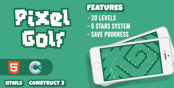 Pixel Golf HTML5 Game