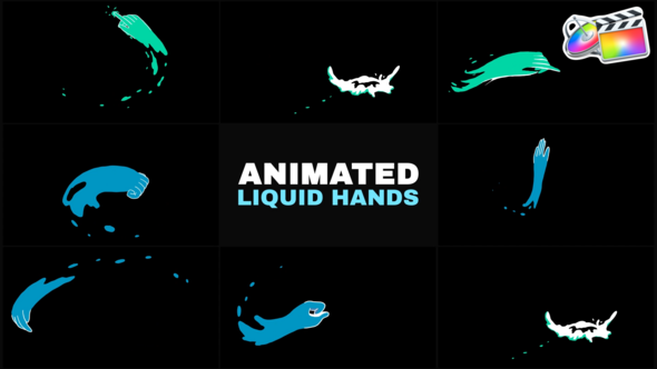 Animated Liquid Hands | FCPX