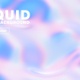 Abstract 3D holographic liquid background - VideoHive Item for Sale