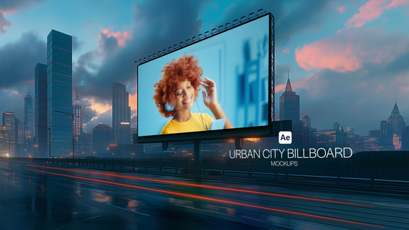Urban City Billboard Mockups alt