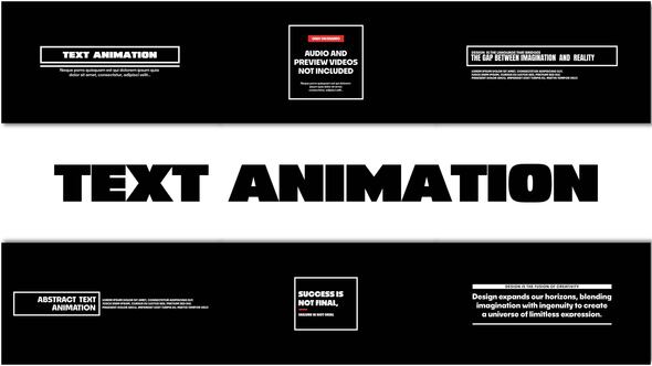 Text Animation for Premiere Pro