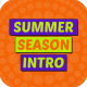 Summer Season Intro (MOGRT) - VideoHive Item for Sale