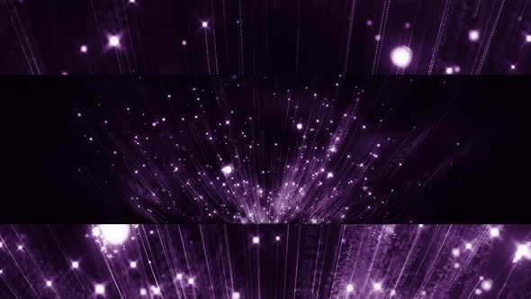 Purple Snow Explosion Vj Background