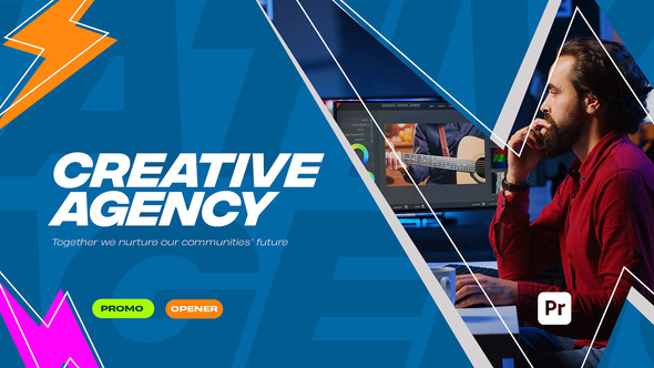 Creative - Agency Promo Opener | MOGRT