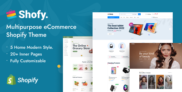 Shofy – Multipurpose Shopify Theme – 0 Sold!