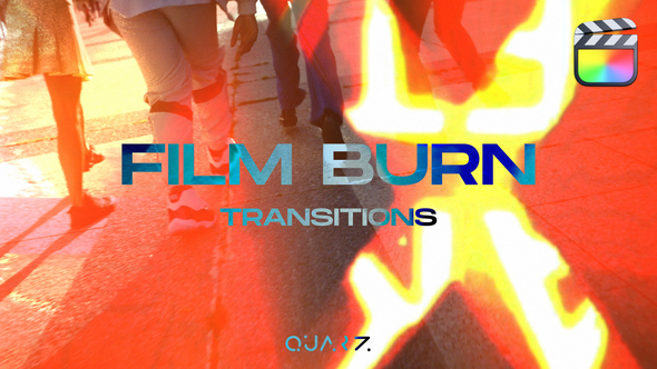 Film Burn Transitions for Final Cut Pro X alt