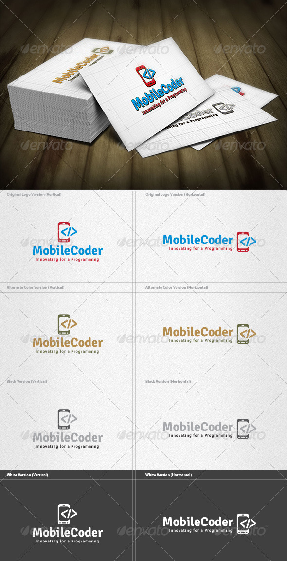 Mobile Coder Logo