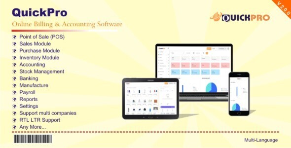 QuickPro - Advancce Billing & Accounting Software