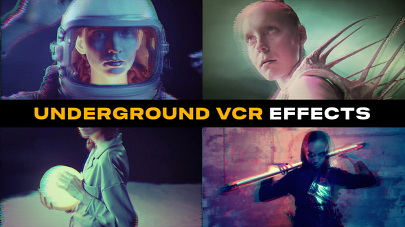 Underground VCR FX | After Effects