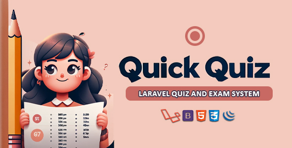 Quick Quiz – Laravel Quiz and Exam System