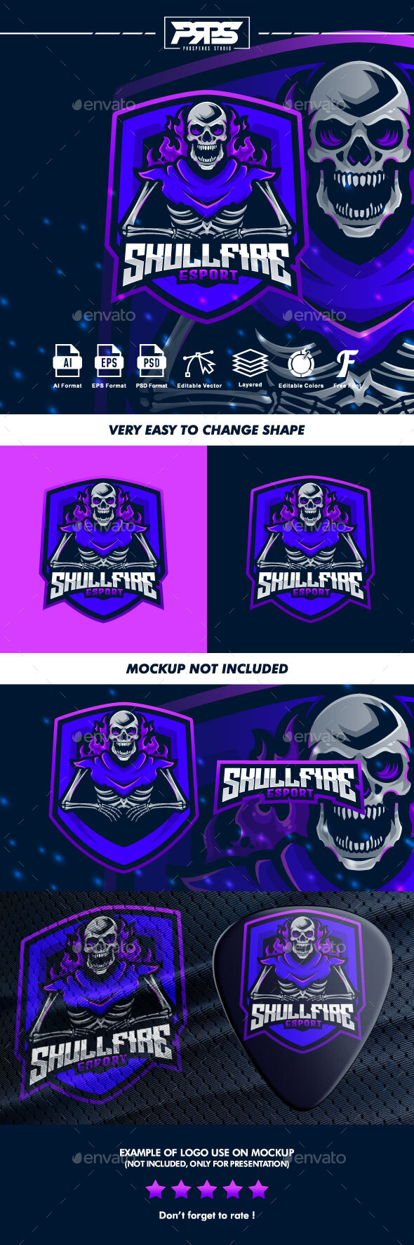 Skull Esport Logo